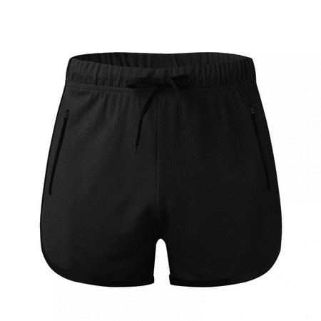 

Men s Fitness Pants Three-point Pants Sports Shorts Quick-drying Pants 5 Inch Athletic Lightweight Gym Shorts X-Large Black
