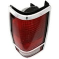 thumbnail image 4 of For Chevy S10/GMC S15/Sonoma 1982-1993 Tail Light Assembly Driver Side Chrome w/Chrome Bezel GM2800105 | 915707, 4 of 5