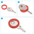 thumbnail image 5 of 1.2" Round Key Cap Cover Identifier Tags for Identifying Keys, Red, 25 Pack, 5 of 6