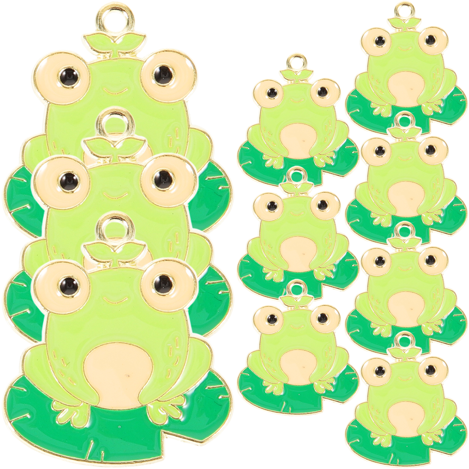 Frog Pendant Charms For Jewelry Making, Jewelry Charms For Diy Earrings  Necklace Bracelet - Temu