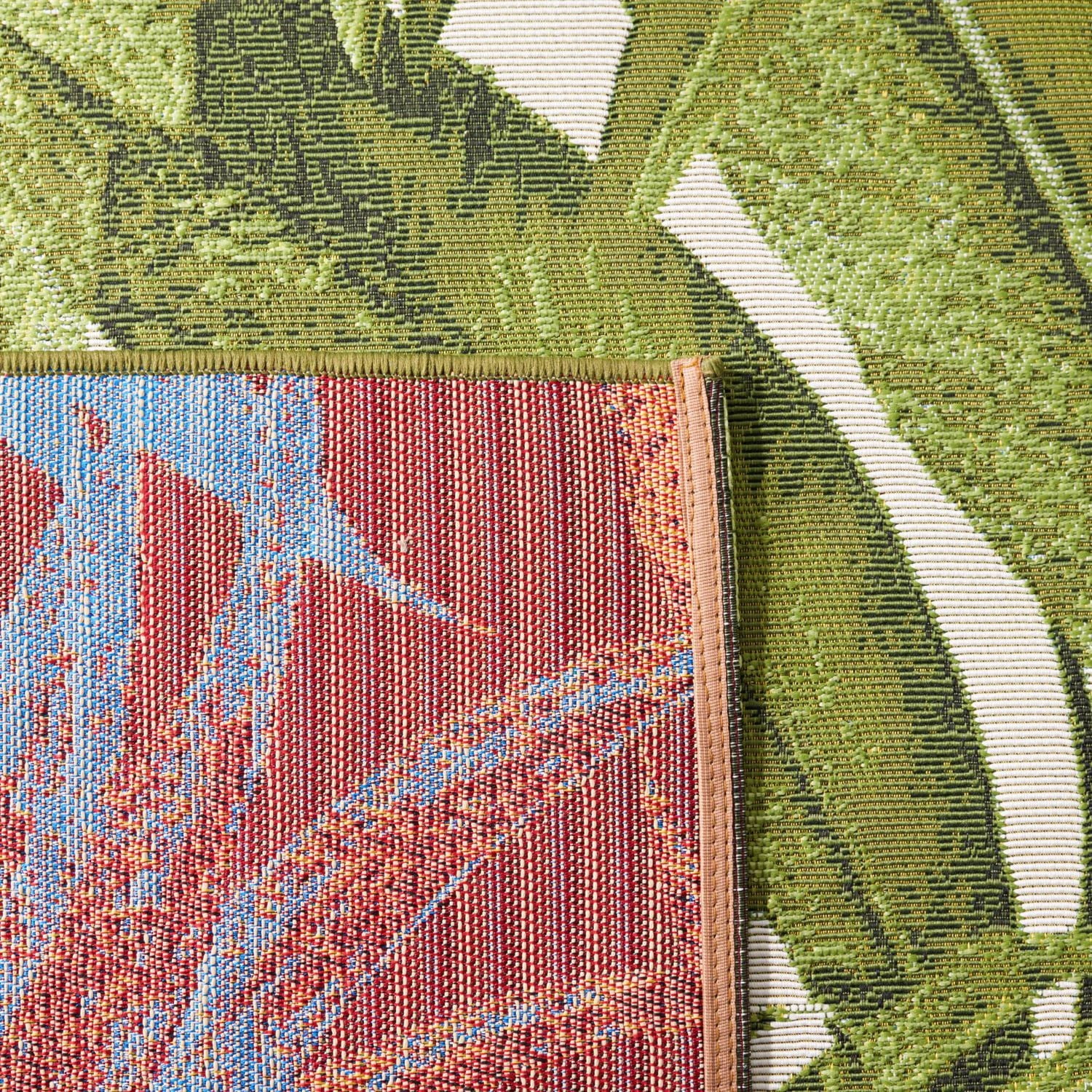 SAFAVIEH Barbados Igor Botanical Indoor/Outdoor Area Rug