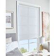 thumbnail image 2 of Curtainworks Glitter Window Shade, 47" W x 64" L, White, 2 of 10