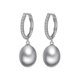 thumbnail image 5 of Jumpingount 2X pendiente de perla pendiente de oreja joyería de moda mano de obra fina ornamento a prueba de herrumbre dulce regalo fiesta Type2 NO2, 5 of 6
