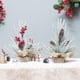 thumbnail image 5 of Mini árbol de Navidad, ramas y piñas artificiales de mesa, decoración navideña, plantas en maceta, 5 of 5
