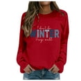 thumbnail image 2 of Fall Sweatshirts for Women 2025 I Don't Do Winter Very Well Sweatshirt Long Sleeve Crewneck Graphic Pullover Tops, 2 of 5