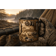 thumbnail image 2 of Hunting Camp Mug 2D Printed 3D Effect Personalized Outdoors Coffee Cup, 2 of 4