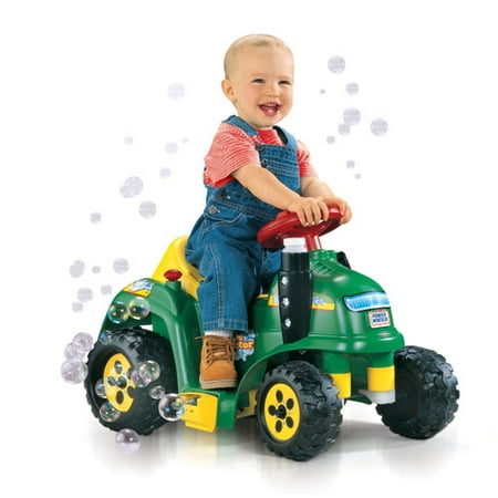 Power Wheels Bubble Tractor