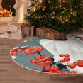 thumbnail image 5 of Sikiie Cockatoo Red Berries Christmas Tree Skirt, Christmas Tree Decorations, Christmas Decor, Tree Mat Decoration(30-48IN)-36", 5 of 6