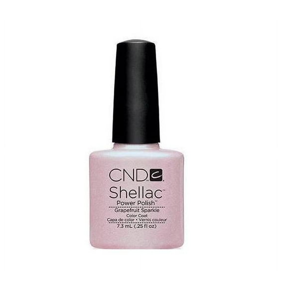 CND Shellac GRAPEFRUIT SPARKLE 0.25 oz * BEAUTY TALK LA *