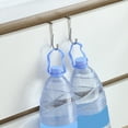thumbnail image 3 of Walbest Practical Stainless Steel Double S-shaped Hanger Hook Reliable Punch-free Door Rear Hook, 3 of 7