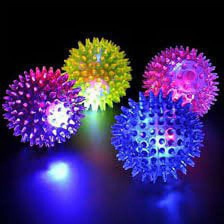 Rubber ball cheap with light inside