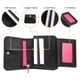 thumbnail image 4 of Billetera de cuero tarjetero para tarjetas de crédito billetera minimalista para mujeres y hombres regalo en cumpleaños Acción de Gracias negro, 4 of 7