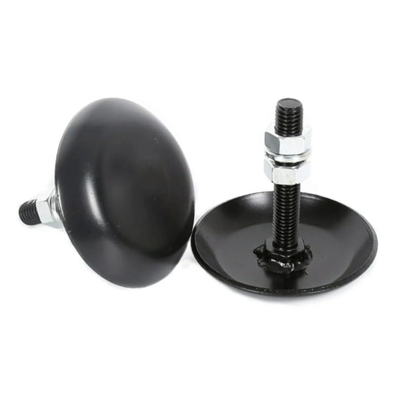 Pair Of 1 Heavy Duty Snow Plow Skid Shoes with Gloss Black Coating For Snow Plow 2873423 Long Lasting Use