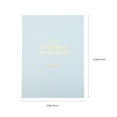 thumbnail image 3 of Wedding Planner Notebook Decorative Wedding Notepad Wedding Memory Notebook Engagement Gift, 3 of 8