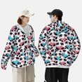 thumbnail image 5 of Fotbe Heart Panda Men's Women's UPF 50+ Sun Protection Jacket Hooded Cooling Shirt with Pockets Hiking Outdoor Performance-3X-Large, 5 of 8