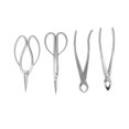 thumbnail image 3 of Concave Cutter, Bonsai Tool Set Incisive Pruning Shears Stainless Steel Practical  For Garden For Flower, 3 of 8