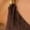 Dark Brown, variant on Women's Backless Spaghetti Strap Camis Long Slip Dress Guest Outfit for Wedding Summer Black S