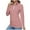 Rose Gold, variant on Women's Sports Style Sportswear Baseball Zipper V-neck Long Sleeved Pullover Breathable Sweat Wicking Functional Suit Top