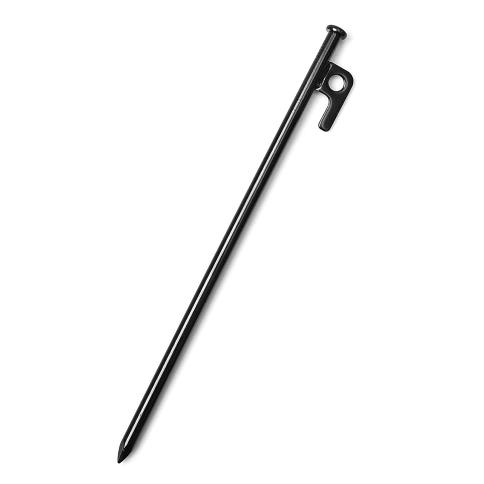 4 Packung Multiuse Heavy Duty Tent Stakes Metal Awning Anchor Tarp Pegs Canopy Nails for Outdoor Camping Hiking Trip 30cm