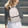 thumbnail image 5 of Ediodpoh Ice Backpack With Bow Print Shoulder Bag For Boys Ice Drip Backpack For Girls School College Hot Pink, 5 of 5