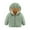 Fruit Green, variant on Esaierrr Kids Toddler Hooded Down Cotton Jacket for Boys Girls 1-7Y Long Sleeve Coats with Hooded Solid Colour Cotton Coat Tops Elasticated Cuffs Warm Cotton Coat Fall Winter
