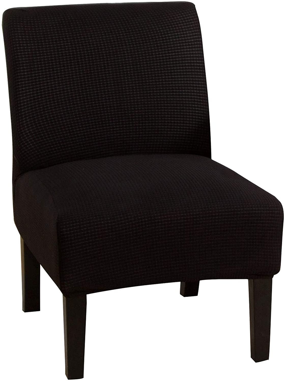 SHANNA Stretch Armless Chair Slipcovers, WaterRepellent Armless Accent
