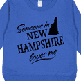 thumbnail image 3 of Inktastic Someone in New Hampshire Loves Me Toddler Sweatshirt, 3 of 4