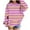 A-Pink#Striped, variant on GERsome Girls Color Block Hoodies Colorblock Sweatshirt Fall Hooded Sweatshirts Hoodies for Teen Girls with Pockets (Size 4-5 Years)