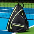 thumbnail image 3 of Pickleball Bag Portable Pickleball Backpack Adjustable Crossbody Bag with Fence, 3 of 8