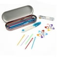 thumbnail image 3 of 30Pieces Beginner Crochet Hooks Set, Ergonomic Knitting Needle Weave Yarn Kits, 3 of 12