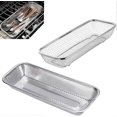 thumbnail image 1 of Kitchen Drawer Organizer (2 Pack, 12 Inch, Dishwasher Safe, Cutlery Basket, Steel Mesh Drawer Organizer), 1 of 5