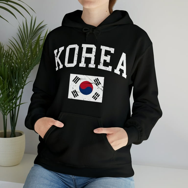 South Korea Retro Korean Seoul Hanguk Graphic Hoodie Sweatshirt Sizes S 5XL