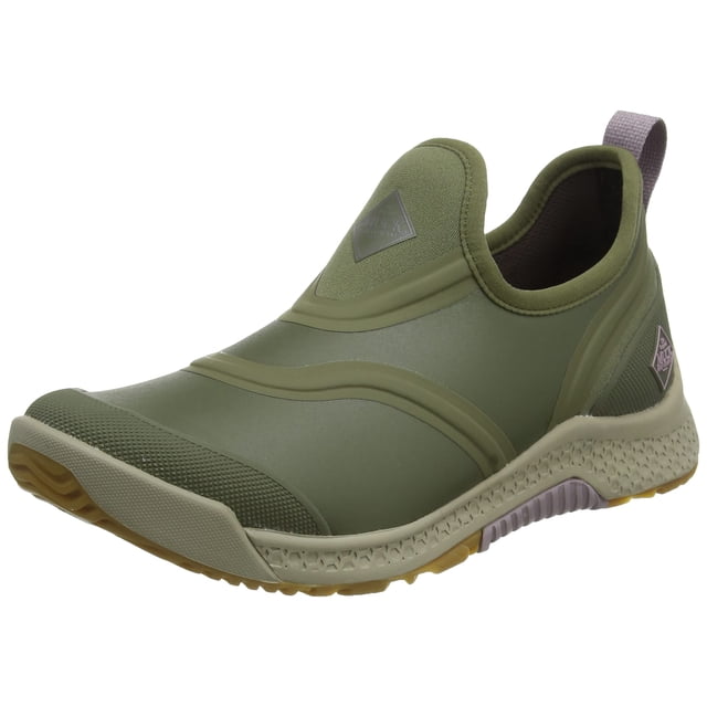Botas MUCK Outscape Low para mujer, color oliva