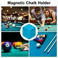 thumbnail image 7 of Uxcell Billiard Magnetic Chalk Holder Aluminum Pool Chalk Holder Billiards Cue Chalk Tip Case Blue, 7 of 7