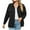 Black, variant on Aboser Corduroy Shirt Button Down Jackets for Women Dressy Long Sleeve Shirts Casual Loose Fit Jacket Solid Color Work Outerwear