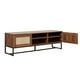 thumbnail image 5 of Mueble para TV Minimalista de Melamina 150x40cm Mundo In Centro Entretenimiento Akumal Nogal, 5 of 9