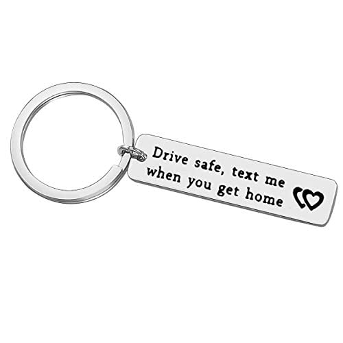 Drive safe i love you keyring Gift For Friends Family Loved One Driving Birthday 
