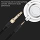 thumbnail image 5 of Cable Extendido parauriculares, Cable de Audio parauriculares Conector Chapado en Odo de 6,5 A 3,5 mm, compatible Con Ath M50X M40X M70X, 160 cm de longitud, 5 of 7