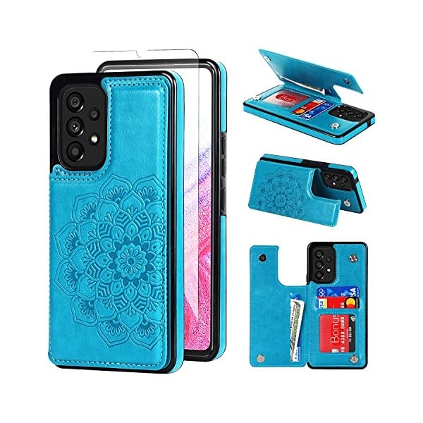 wonima11 Case for Samsung Galaxy S8 - Monarch Butterfly Animal Case - Shock Absorption Protection Phone Cover Case