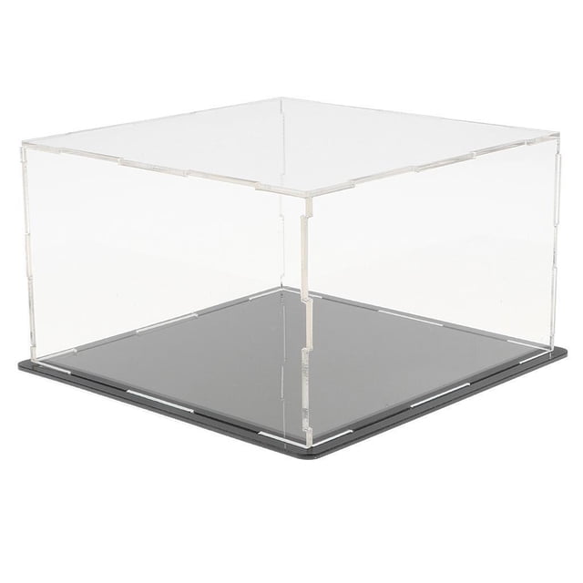 Vitrina de acrílico Matsuzay Cajas de protección a prueba de polvo 18x22x16cm