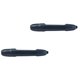 thumbnail image 1 of Par de MANIJAS PUERTA EXTERIOR YARIS 2006 al 2011 TOYOTA HUSHAN Traseras Color Negro, 1 of 4