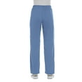 thumbnail image 3 of ELEMENTS BY ALEXANDERS UNIFORMS Women's EL9305 Half Elastic Waistband Four Way Stretch Scrub Pant Ceil Blue X-Small, 3 of 5