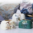 thumbnail image 3 of Xingzhi Elegant Tissue Box Cover Organizer for Office Desk and Table Countertop Peacock, 3 of 9