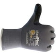 thumbnail image 3 of MaxiFlex Ultimate 34-874 - Small /Seamless Knit Nylon/Lycra Glove with Nitrile Coated micro-Foam Grip on Palm and Fingers, Gray/Black (Pack of 12), 3 of 9