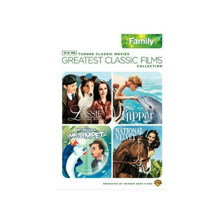 TCM Greatest Classic Films Collection: Family - The Incredible Mr. Limpet / Flipper / National Velvet / Lassie Come Home (Full Frame)