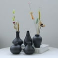 thumbnail image 3 of Venta directa de fábrica transfronteriza de cinco piezas florero blanco y negro decoración estilo nórdico decoración sala de estar arreglo floral luz lujo, 3 of 5