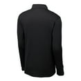 thumbnail image 6 of Yellow Rooster Men's Long Sleeve Micropique Sport-Wick Polo Shirt Black XS, 6 of 8