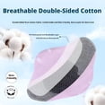 thumbnail image 3 of XIRQI Reusable Graphene Incontinence Pads for Women and Elderly,Washable Leakproof Menstrual Cloth Pads for Heavy Flow,Postpartum Pads for Mobility Support (12 Pack), 3 of 7
