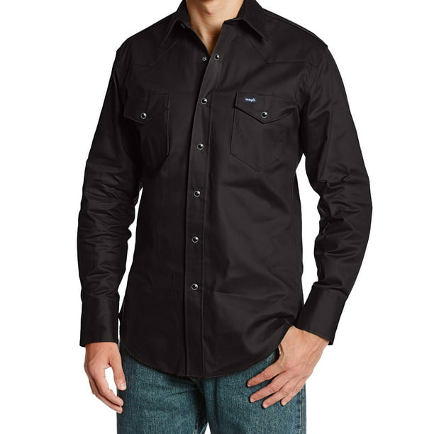 wrangler western shirt black, wielkoduszne usposobienie DO 86%eru WYŁ -  