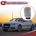 thumbnail image 2 of Unique Bargains Gear Shift Knob Cover Universal for Car SUV Truck RV Put-on Stick Shifting Handle Protector Plush Gray, 2 of 7